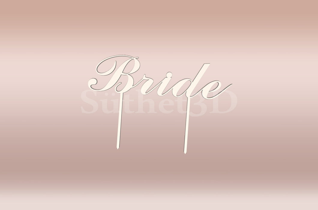 Bride Tortabeszúró / Cupcake Díszítő - Süthet3d