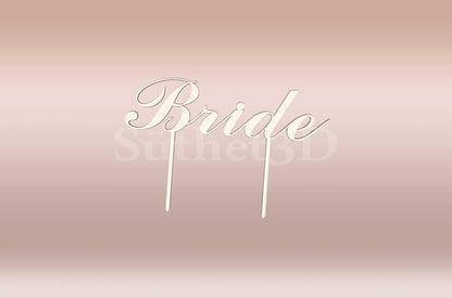 Bride Tortabeszúró / Cupcake Díszítő - Süthet3d