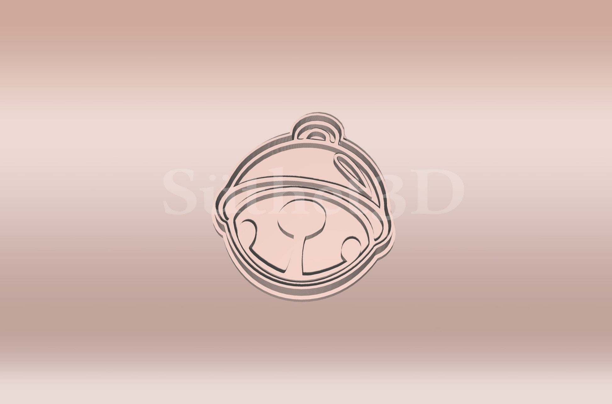 Csengettyű Karácsonyi Sütikiszúró - Süthet3d
