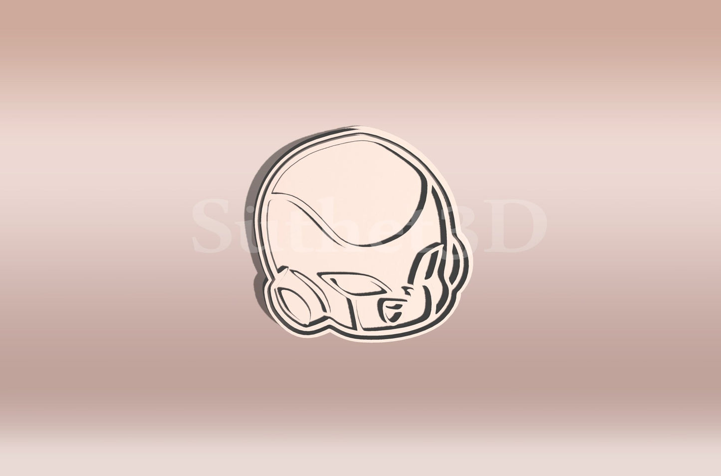 Dermesztő Frieza Chibi Dragon Ball Sütikiszúró - Süthet3d