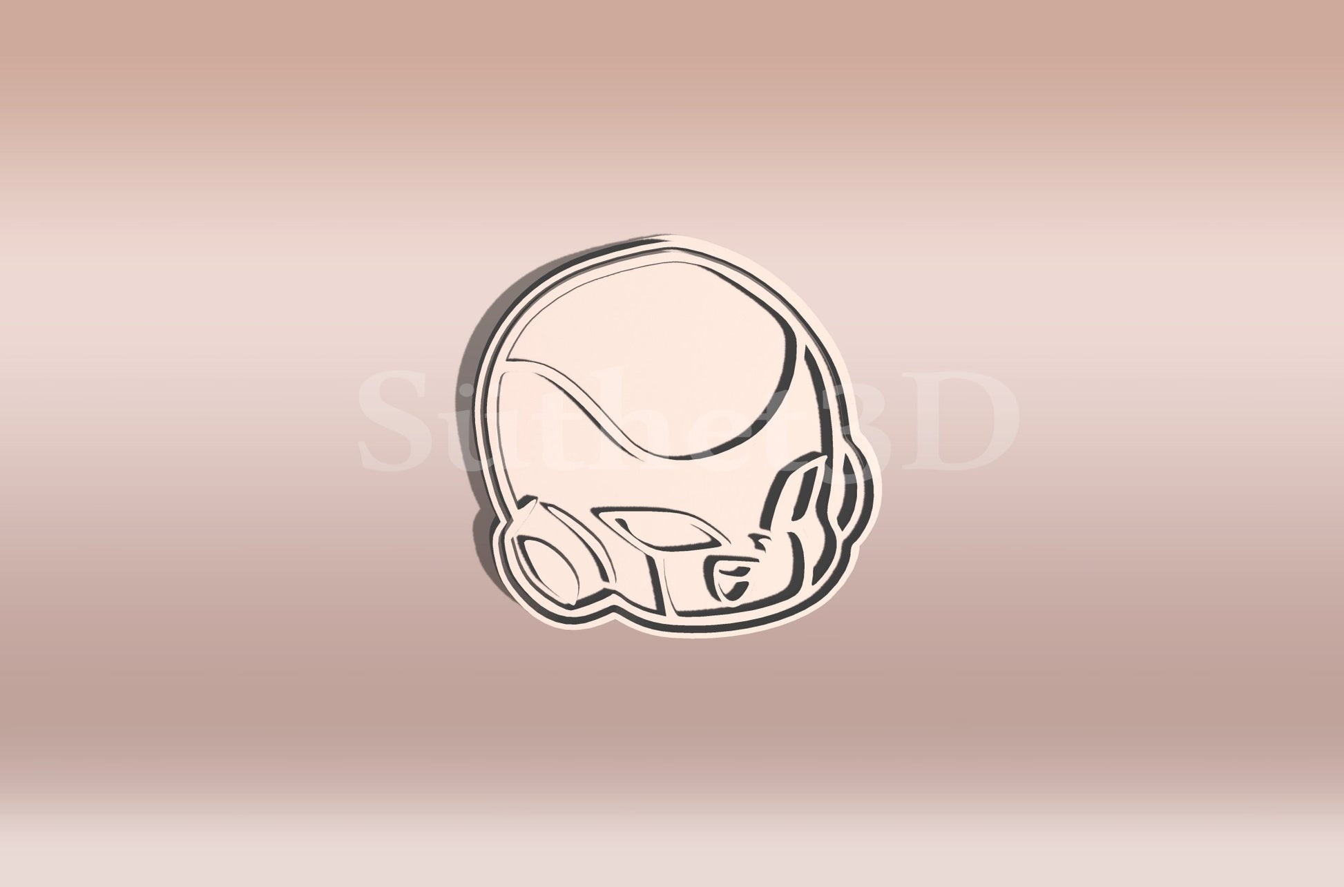 Dermesztő Frieza Chibi Dragon Ball Sütikiszúró - Süthet3d