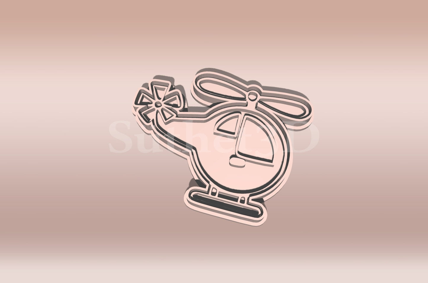 Helikopter Sütikiszúró - Süthet3d