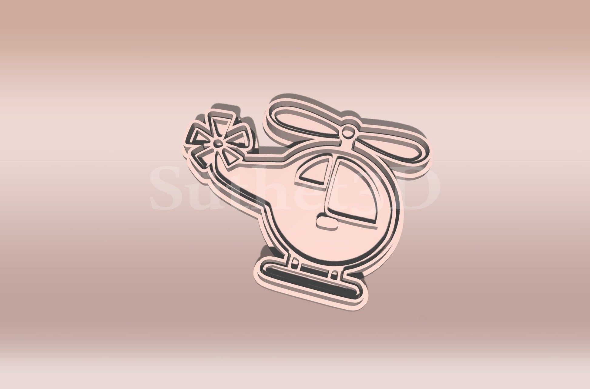 Helikopter Sütikiszúró - Süthet3d