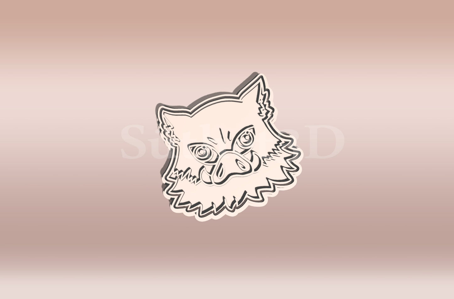Inosuke Chibi Demon Slayer Sütikiszúró - Süthet3d