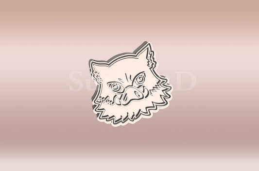 Inosuke Chibi Demon Slayer Sütikiszúró - Süthet3d