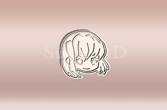 Inosuke Maszk Nélkül Chibi Demon Slayer Sütikiszúró - Süthet3d