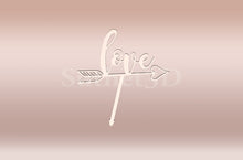 Kép betöltése a galériamegjelenítőbe: Love felirat Tortabeszúró / Cupcake Díszítő - Süthet3d
