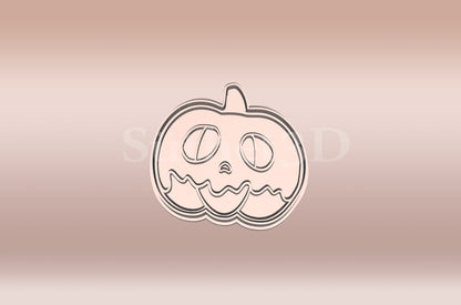 Mérgezett Tök Sütikiszúró - Halloween - Süthet3d
