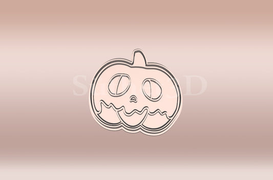 Mérgezett Tök Sütikiszúró - Halloween - Süthet3d