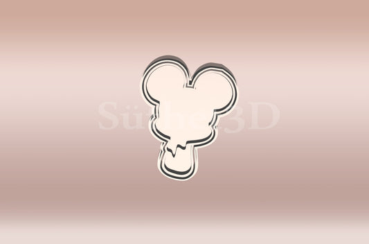 Mickey Egér stílus #7 Sütikiszúró - Süthet3d