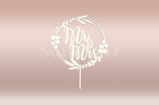 Mr & Mrs Tortabeszúró / Cupcake Díszítő - Süthet3d