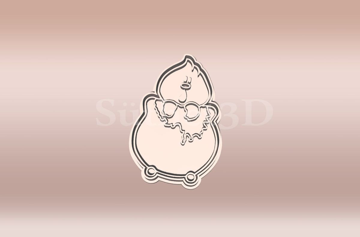 Szellem az üstben Sütikiszúró - Halloween - Süthet3d
