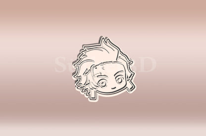 Tanjiro Chibi Demon Slayer Sütikiszúró - Süthet3d