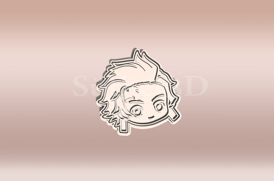 Tanjiro Chibi Demon Slayer Sütikiszúró - Süthet3d