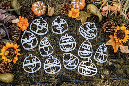 Tök Linzer Sütikiszúró Szett #13 - Halloween - Süthet3d