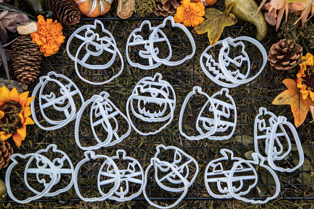 Tök Linzer Sütikiszúró Szett #13 - Halloween - Süthet3d