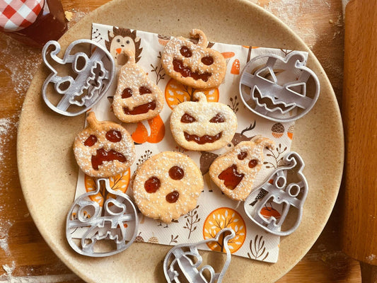 Tök Linzer Sütikiszúró Szett #4 - Halloween - Süthet3d
