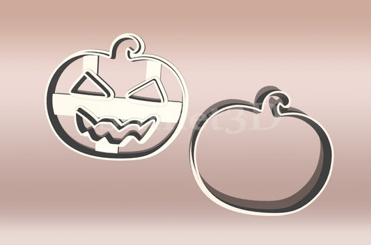 Tök Linzer Sütikiszúró Szett #6 - Halloween - Süthet3d