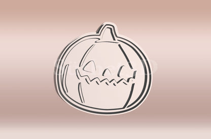 Tökfej #3 Sütikiszúró - Halloween - Süthet3d