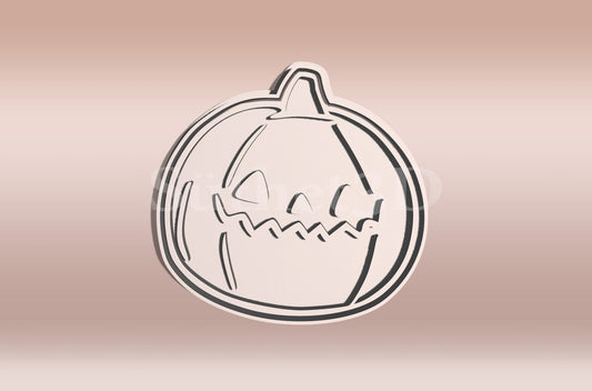 Tökfej #3 Sütikiszúró - Halloween - Süthet3d