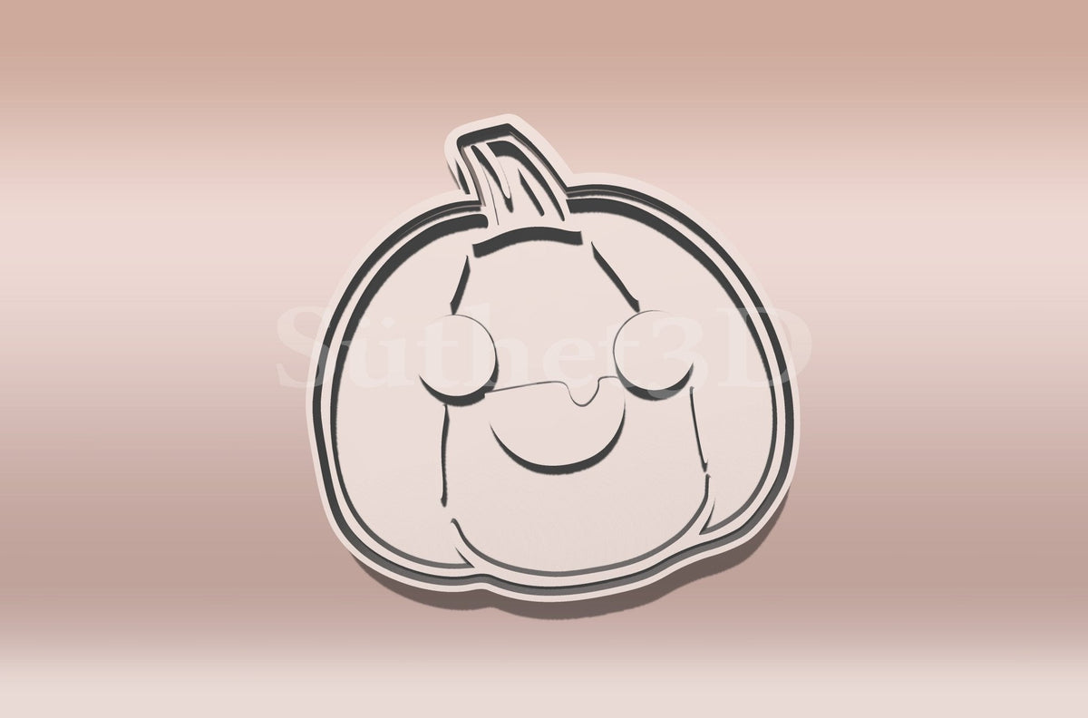 Tökfej #5 Sütikiszúró - Halloween - Süthet3d
