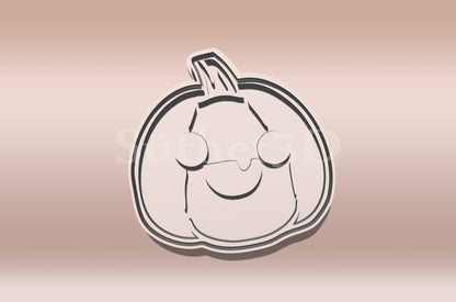 Tökfej #5 Sütikiszúró - Halloween - Süthet3d