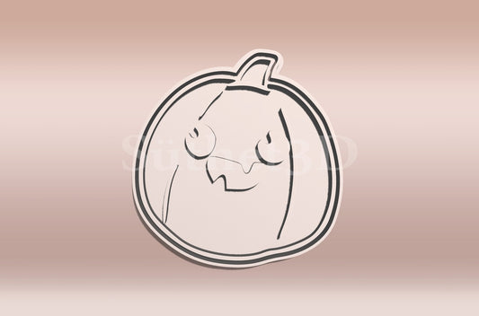 Tökfej #6 Sütikiszúró - Halloween - Süthet3d