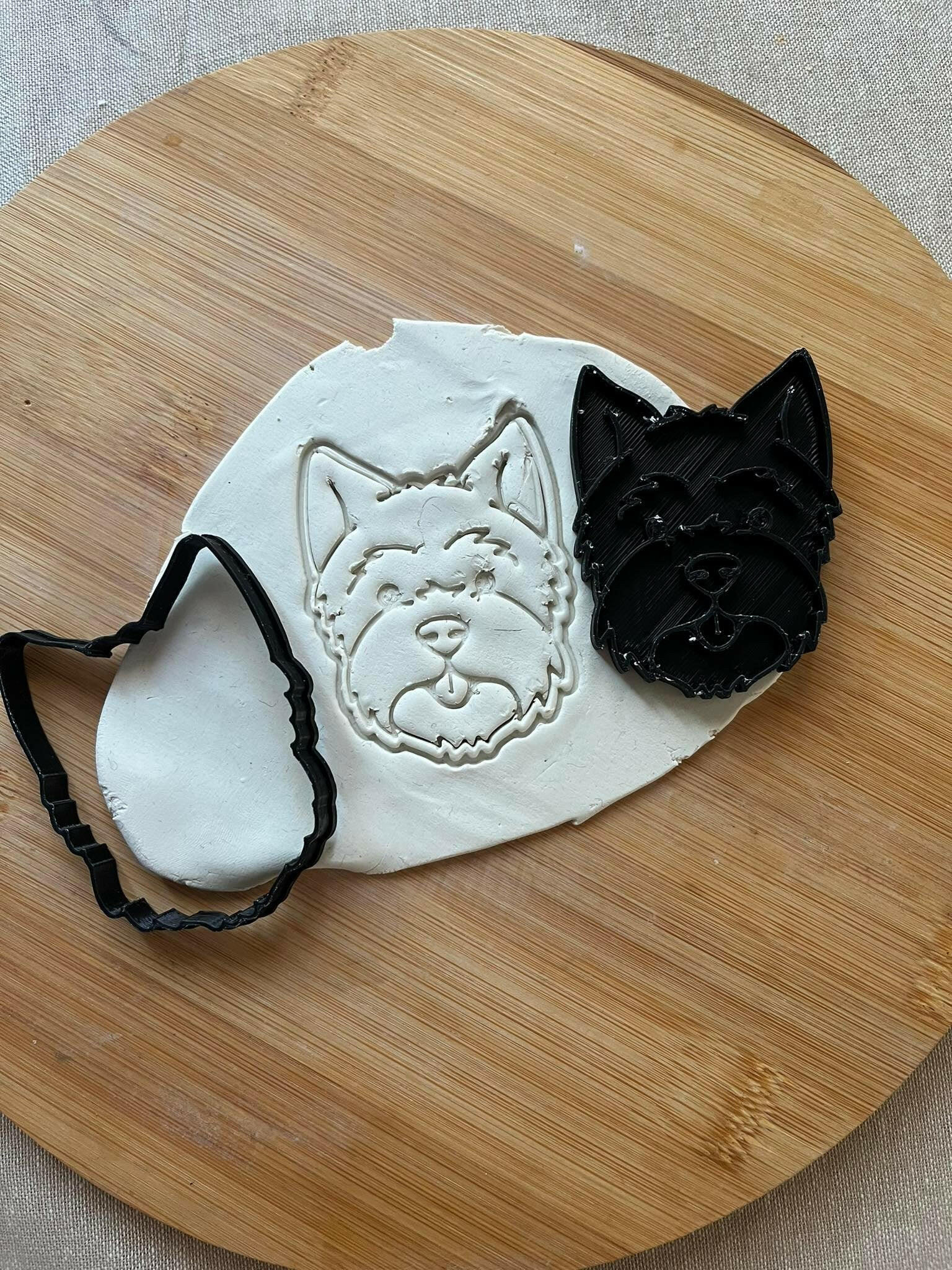 Westie Kutyás Sütikiszúró - Süthet3d