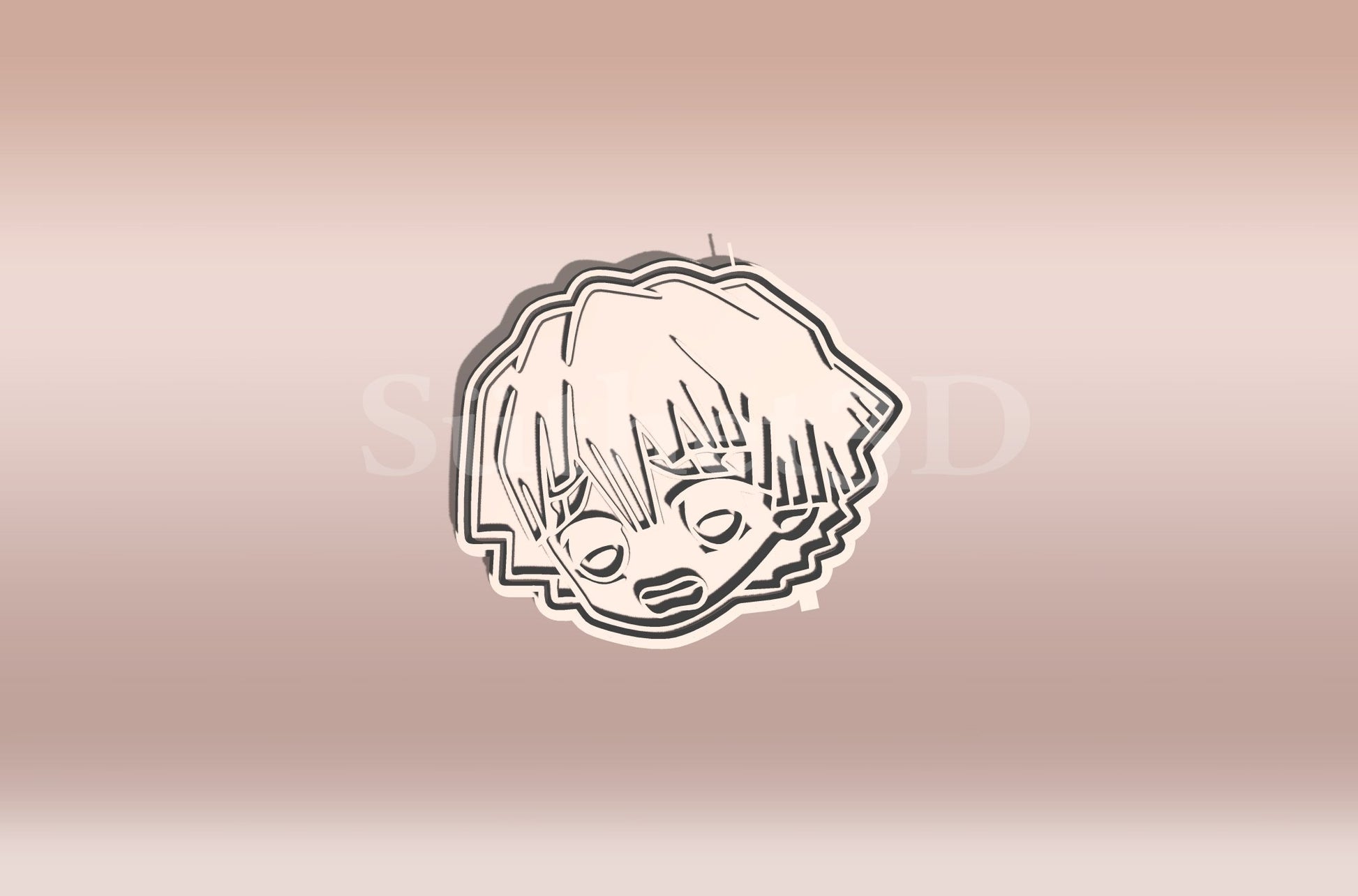 Zenitsu Chibi Demon Slayer Sütikiszúró - Süthet3d