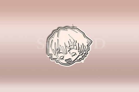 Zenitsu Chibi Demon Slayer Sütikiszúró - Süthet3d