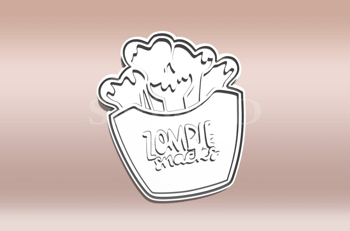 Zombi Snacks Sütikiszúró - Halloween - Süthet3d